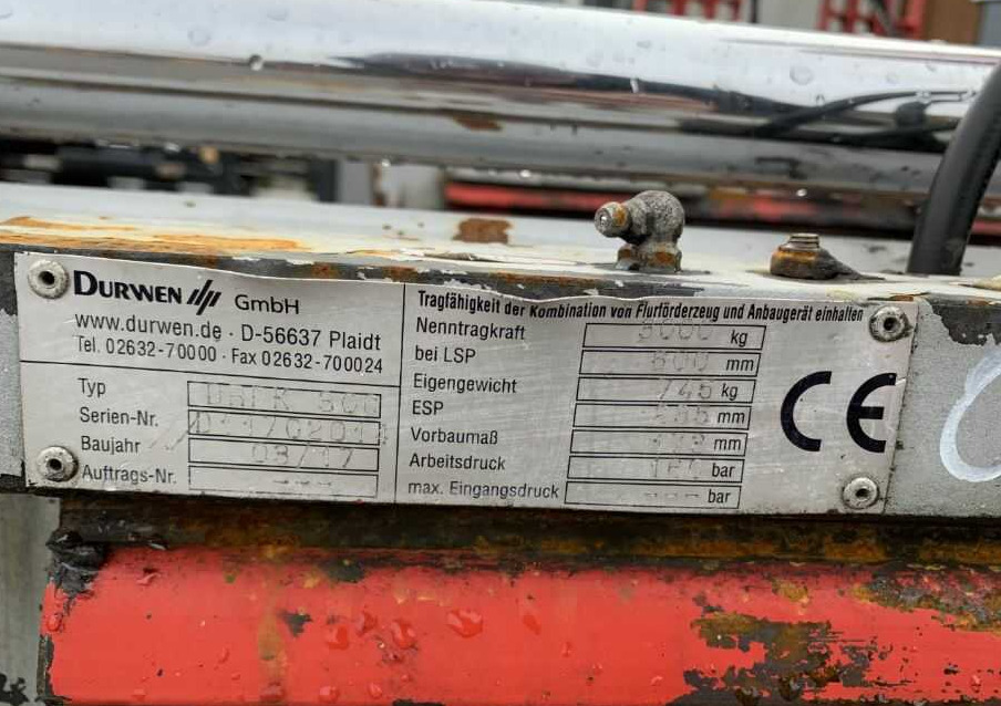 Durwen DRPK30C - Fourches pour Chariot élévateur: photos 5 Durwen DRPK30C - Fourches pour Chariot élévateur: photos 5