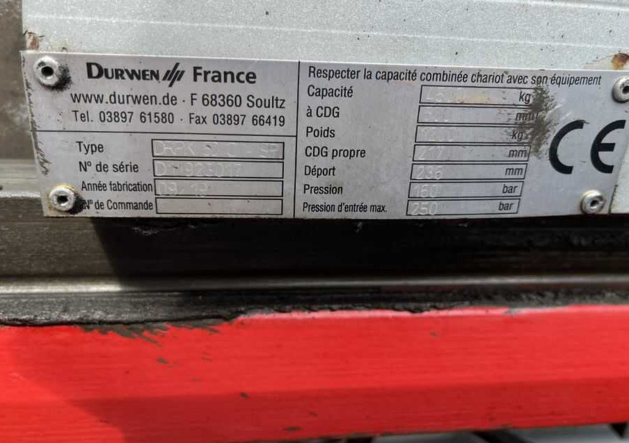 Durwen DRPK50C-SP - Fourches: photos 5 Durwen DRPK50C-SP - Fourches: photos 5