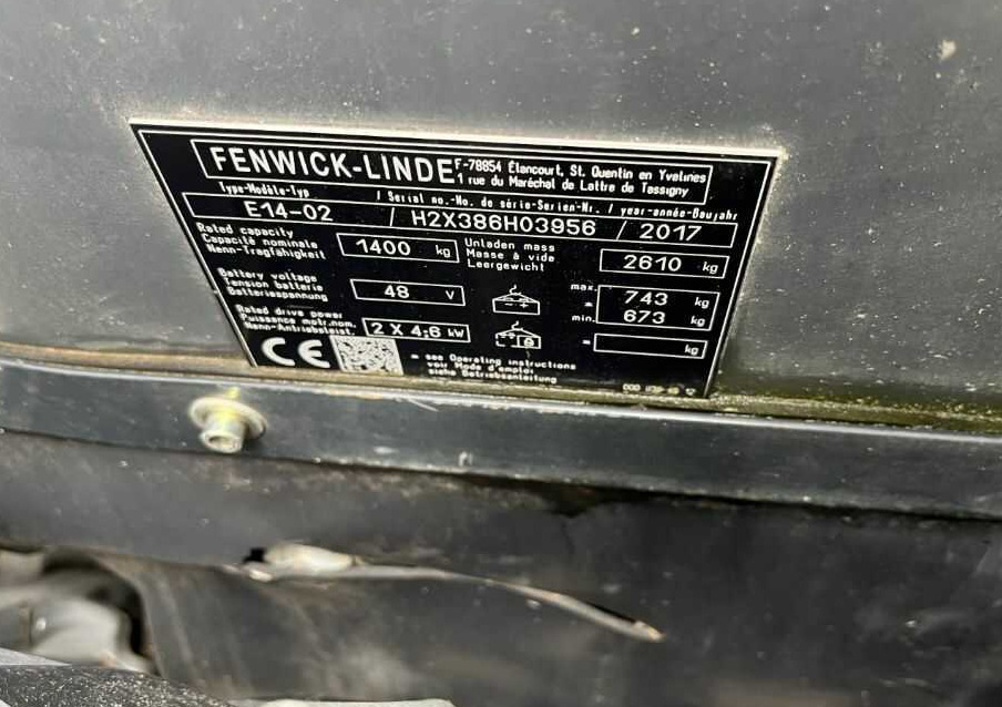 Linde E14-02 - Chariot élévateur électrique: photos 4 Linde E14-02 - Chariot élévateur électrique: photos 4