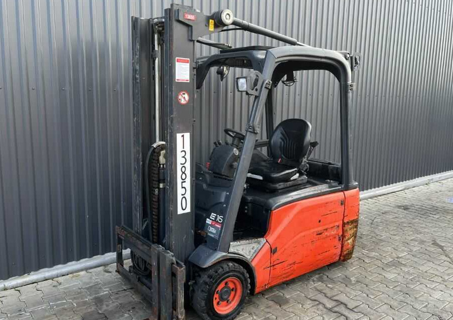 Linde E16L-02 - Chariot élévateur électrique: photos 1 Linde E16L-02 - Chariot élévateur électrique: photos 1