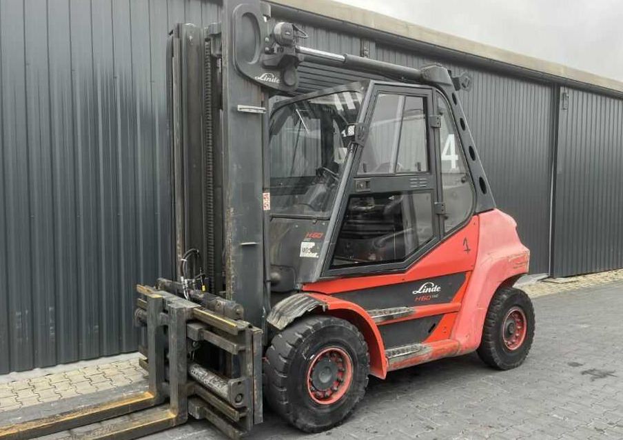 Linde H60D-03 - Chariot élévateur diesel: photos 1 Linde H60D-03 - Chariot élévateur diesel: photos 1