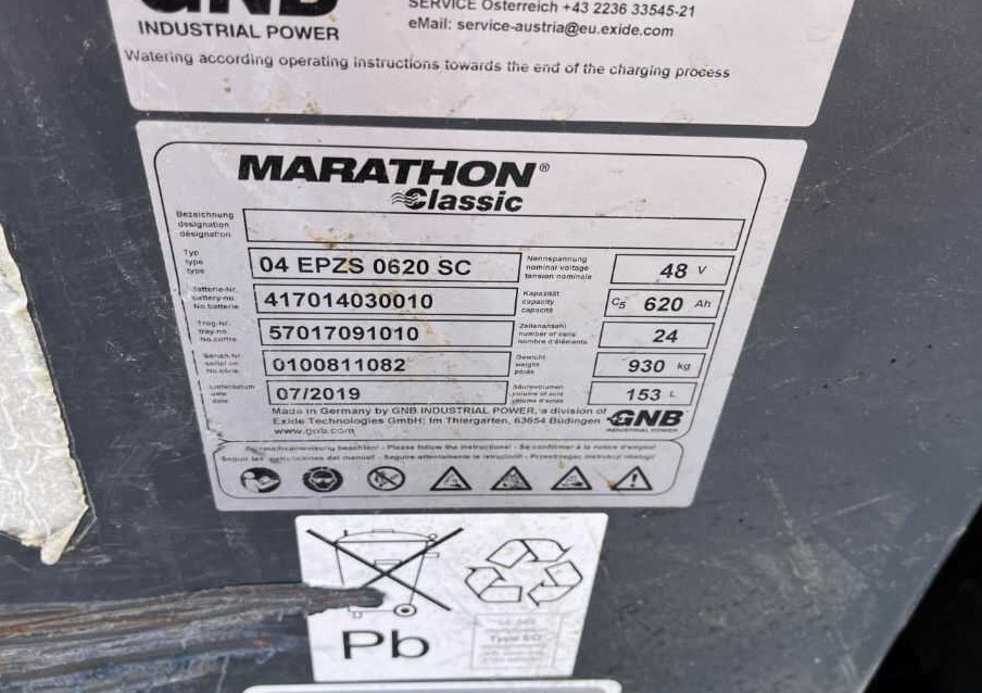 Chariot à mât rétractable Linde R14-01: photos 8 Chariot à mât rétractable Linde R14-01: photos 8