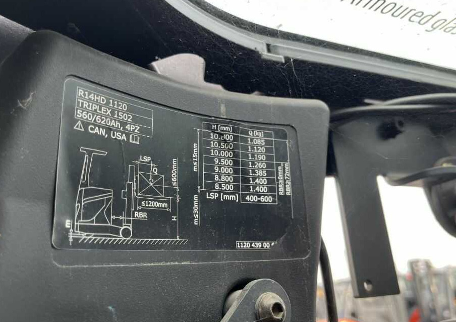 Linde R14HD-01 - Chariot à mât rétractable: photos 5 Linde R14HD-01 - Chariot à mât rétractable: photos 5