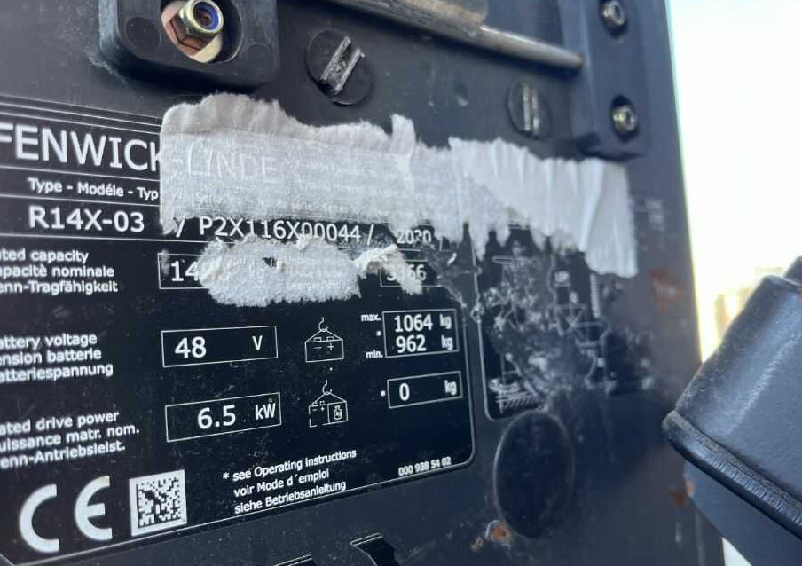 Linde R14X - Chariot à mât rétractable: photos 4 Linde R14X - Chariot à mât rétractable: photos 4