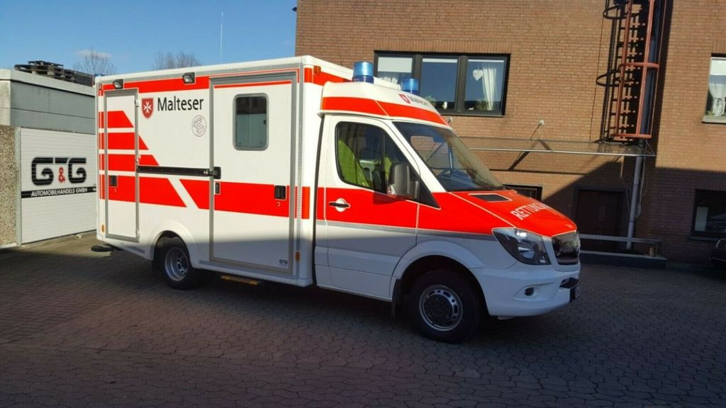Mercedes-Benz Sprinter 516 / ATM 0km / WAS Koffer Mercedes-Benz Sprinter 516 / ATM 0km / WAS Koffer - Ambulance: photos 1 Mercedes-Benz Sprinter 516 / ATM 0km / WAS Koffer Mercedes-Benz Sprinter 516 / ATM 0km / WAS Koffer - Ambulance: photos 1