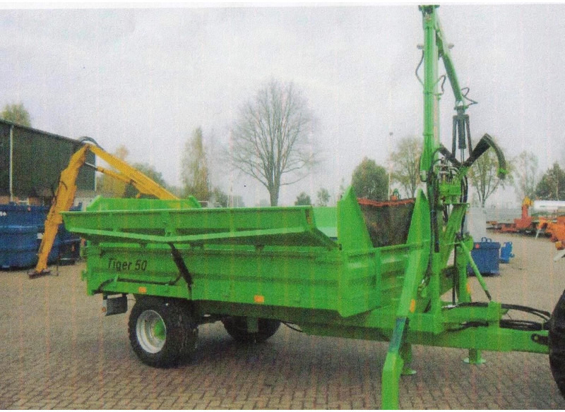 Kipper met opbouwkraan - Remorque benne: photos 4 Kipper met opbouwkraan - Remorque benne: photos 4