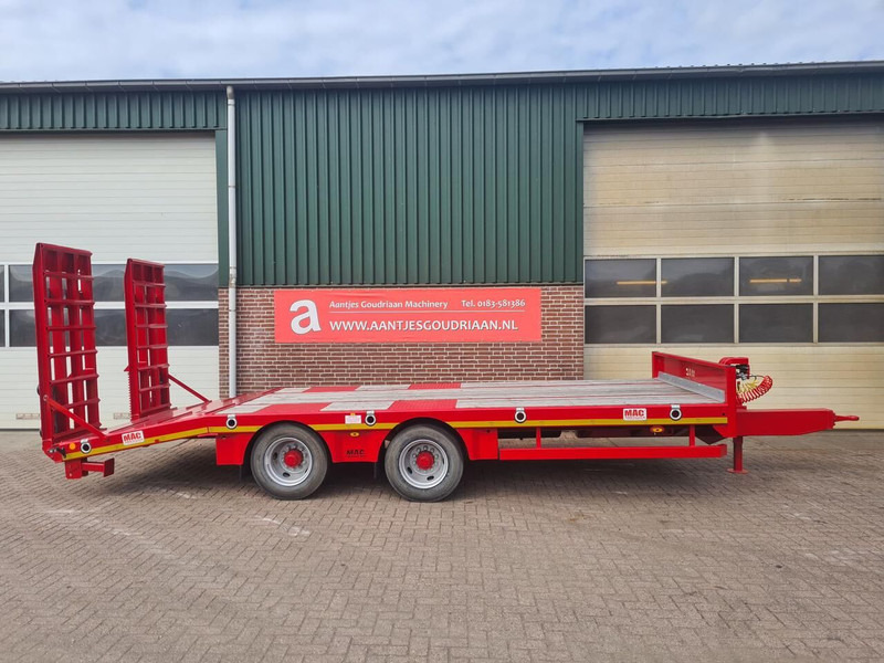 MAC 16 oprijwagen - Remorque porte-engin surbaissée: photos 1 MAC 16 oprijwagen - Remorque porte-engin surbaissée: photos 1
