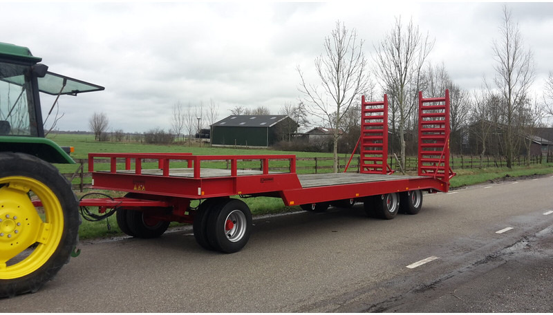 Dieplader 15 ton - Remorque porte-engin surbaissée: photos 1 Dieplader 15 ton - Remorque porte-engin surbaissée: photos 1