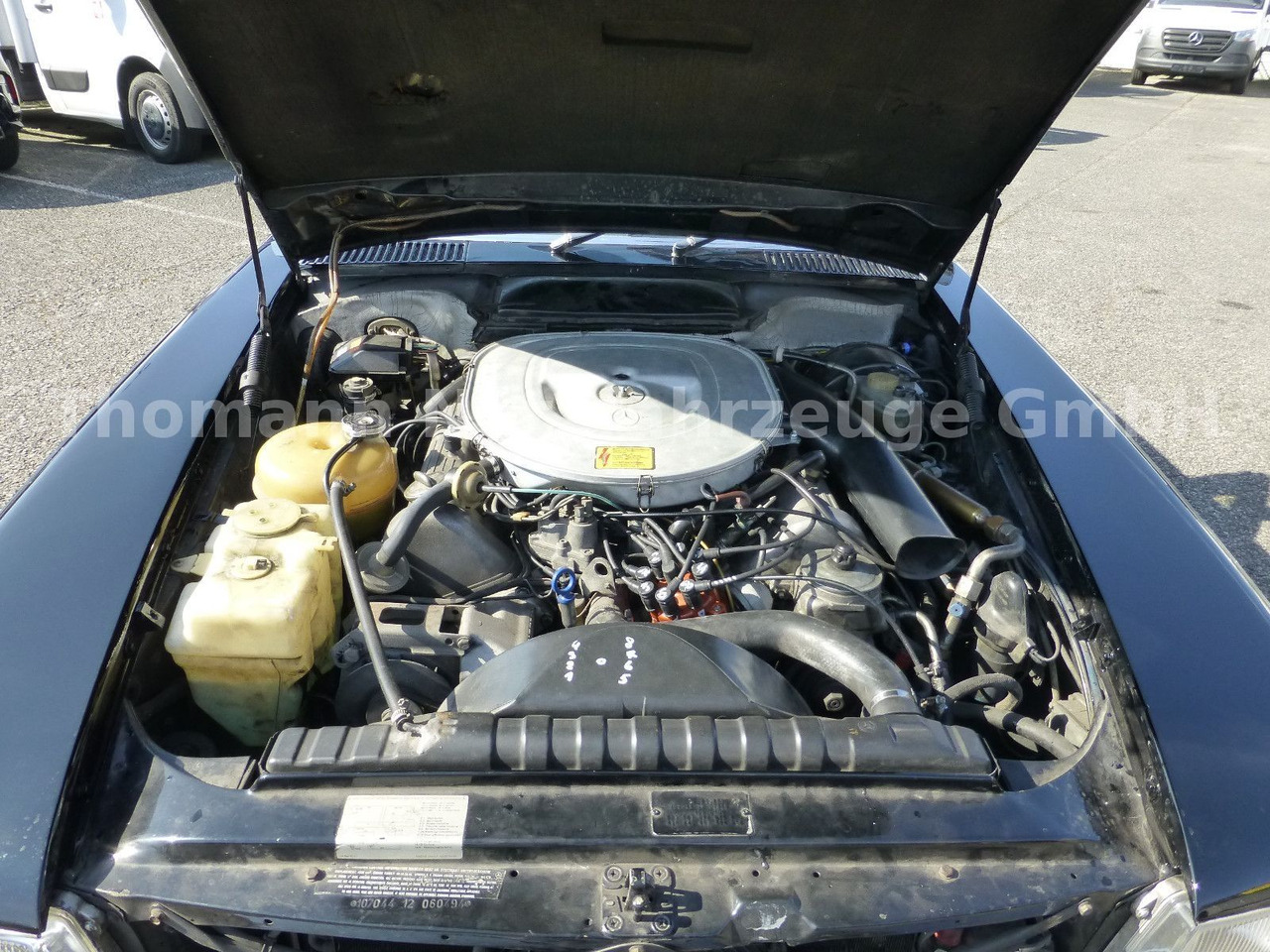 Cabriolet neuf Mercedes-Benz 450 SL 107 Roadster Lack und Verdeck Neu!: photos 12