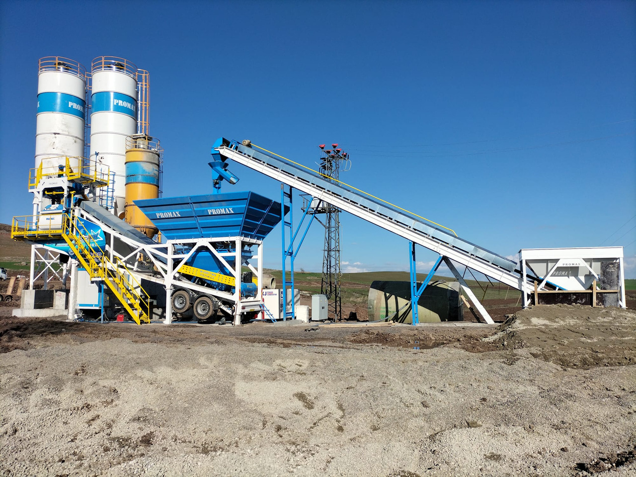 Centrale à béton neuf PROMAX MOBILE CONCRETE BATCHING PLANT M100-TWN (100m3/h): photos 9