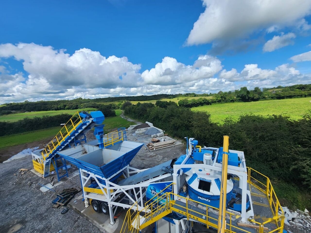Promax Mobile Concrete Batching Plant PROMAX M60-PLNT (60m³/h) - Silo à ciment: photos 1 Promax Mobile Concrete Batching Plant PROMAX M60-PLNT (60m³/h) - Silo à ciment: photos 1