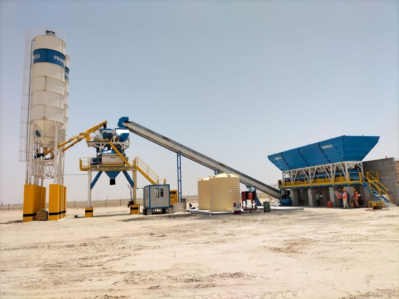 Promax Stationary Concrete Batching Plant S130-TWN (130m/h) - Centrale à béton: photos 1 Promax Stationary Concrete Batching Plant S130-TWN (130m/h) - Centrale à béton: photos 1
