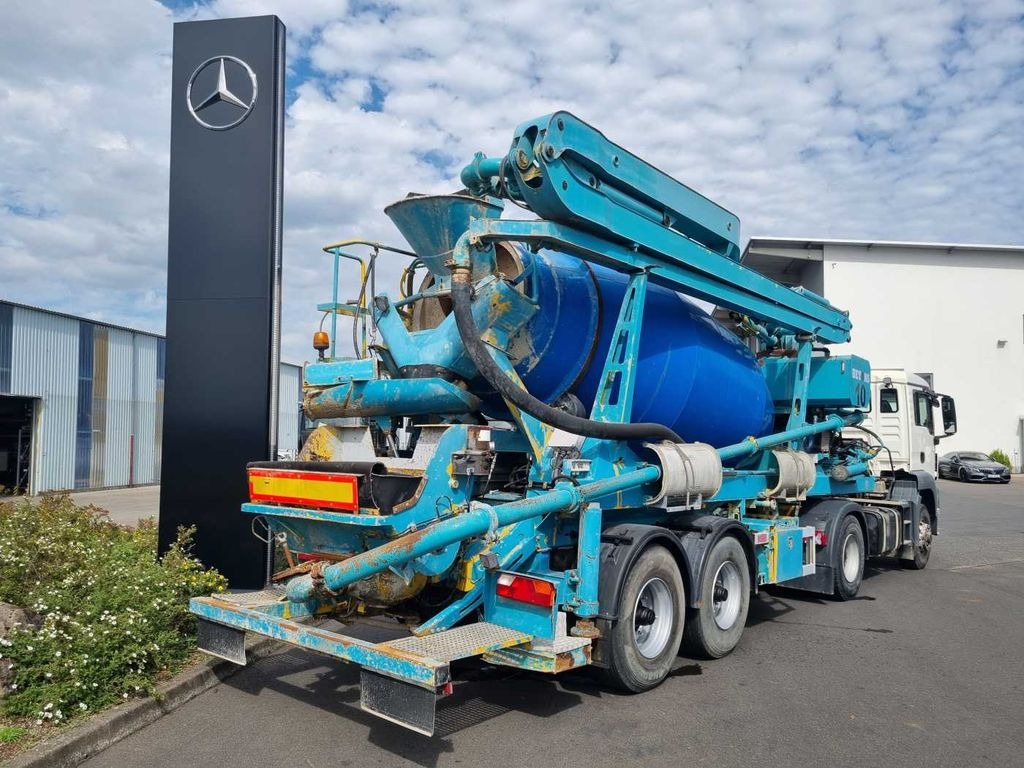 De Buf Beton-Mischer 9m³/Sermac 24m Betonpumpe - Camion pompe: photos 1 De Buf Beton-Mischer 9m³/Sermac 24m Betonpumpe - Camion pompe: photos 1