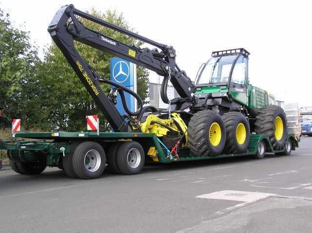 Ebert TL 40 ST Spezialtieflader Ebert TL 40 ST Spezialtieflader - Remorque porte-engin surbaissée: photos 4 Ebert TL 40 ST Spezialtieflader Ebert TL 40 ST Spezialtieflader - Remorque porte-engin surbaissée: photos 4