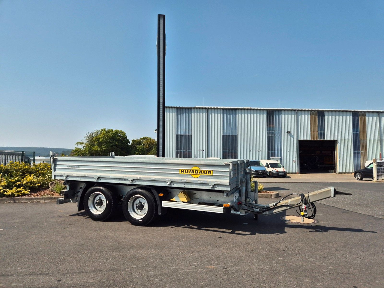 Humbaur HTK 754020 Dreiseitenkipper vollverzinkt - Remorque benne: photos 5 Humbaur HTK 754020 Dreiseitenkipper vollverzinkt - Remorque benne: photos 5