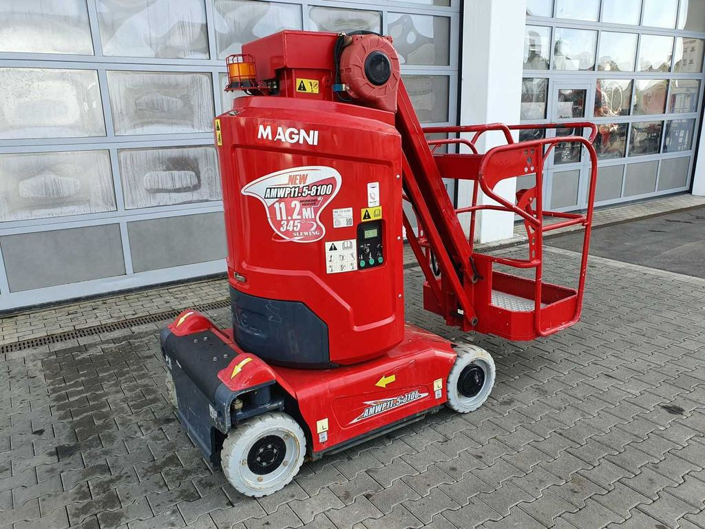 Magni AMWP 11.5-8100 / MJP11.5AC / 11,2m / 179h! Magni AMWP 11.5-8100 / MJP11.5AC / 11,2m / 179h! - Nacelle à mât vertical: photos 5 Magni AMWP 11.5-8100 / MJP11.5AC / 11,2m / 179h! Magni AMWP 11.5-8100 / MJP11.5AC / 11,2m / 179h! - Nacelle à mât vertical: photos 5