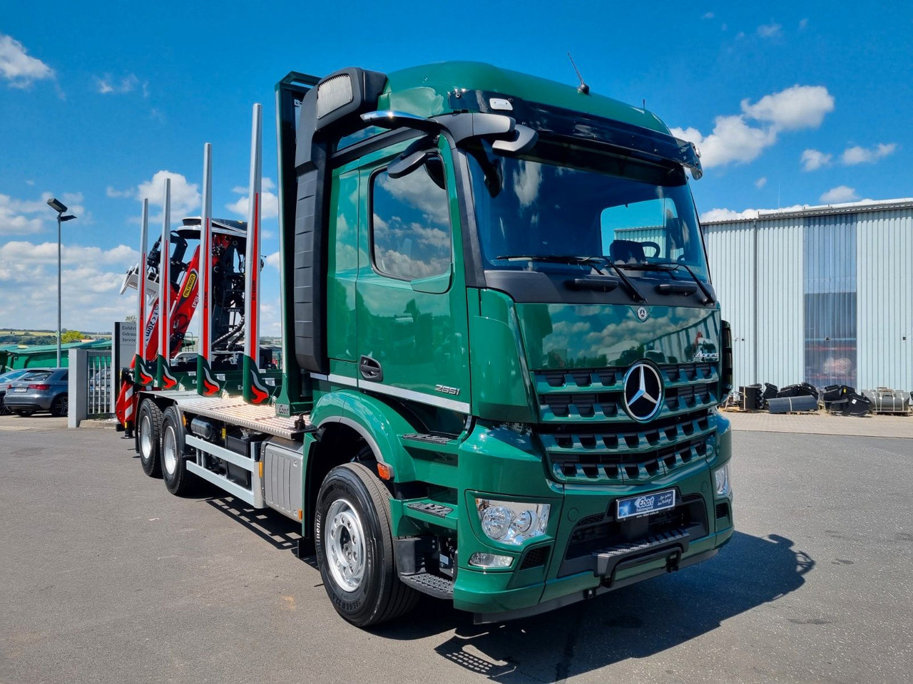 Mercedes-Benz Arocs 2651L 6x4 Palfinger-EPSILON Y Crane M12Z91 - Camion grumier, Camion grue: photos 2 Mercedes-Benz Arocs 2651L 6x4 Palfinger-EPSILON Y Crane M12Z91 - Camion grumier, Camion grue: photos 2