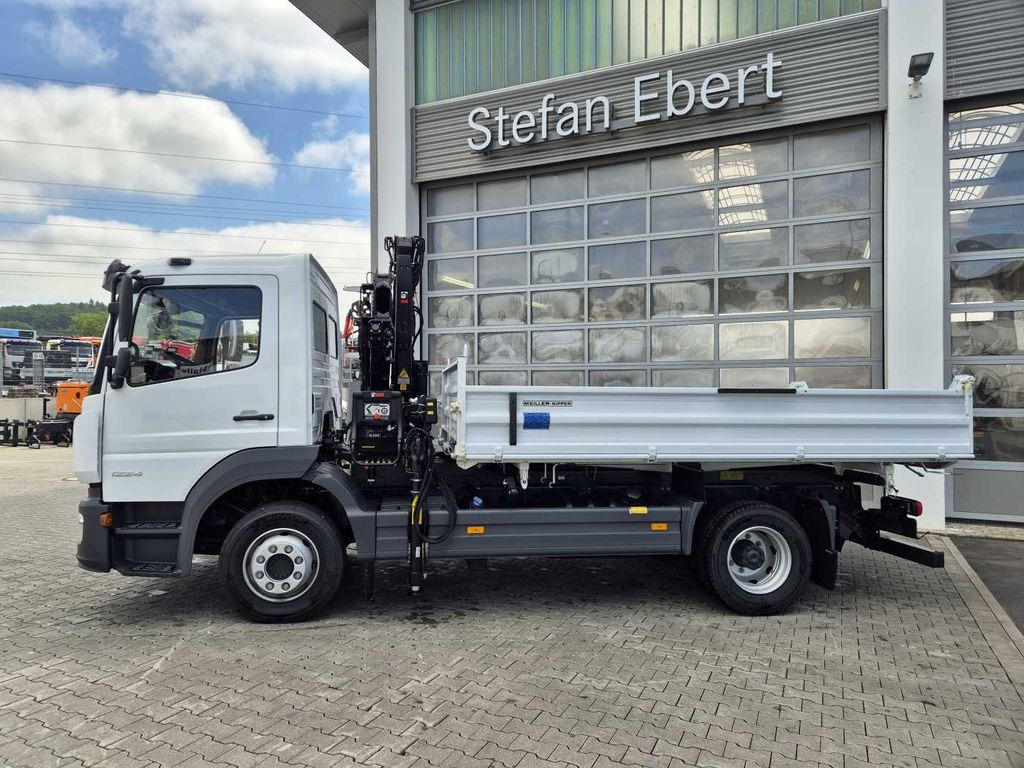 Mercedes-Benz Atego 1224 KK Kipper+Kran+Funk+Greifersteuerung - Camion benne, Camion grue: photos 4 Mercedes-Benz Atego 1224 KK Kipper+Kran+Funk+Greifersteuerung - Camion benne, Camion grue: photos 4