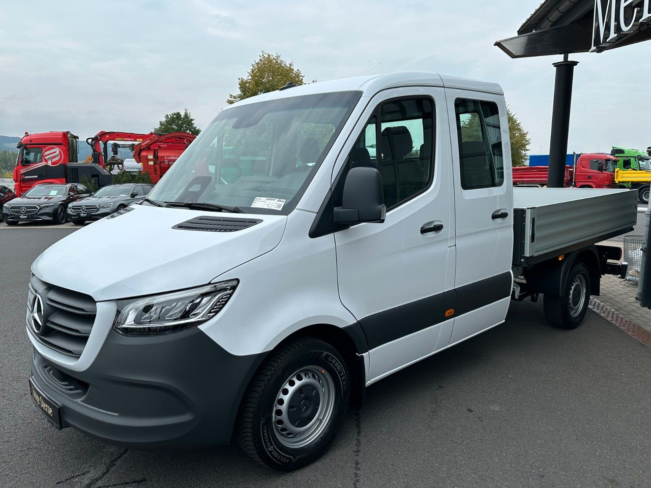 Mercedes-Benz Sprinter 317 CDI 3665 9G DoKa AHK Klima - Utilitaire rideaux coulissants (PLSC), Utilitaire double cabine: photos 3 Mercedes-Benz Sprinter 317 CDI 3665 9G DoKa AHK Klima - Utilitaire rideaux coulissants (PLSC), Utilitaire double cabine: photos 3
