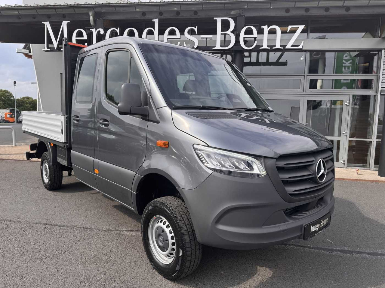 Mercedes-Benz Sprinter 319 CDI 4x4 DoKa AHK3,5 Klima Kamera - Utilitaire plateau, Utilitaire double cabine: photos 1 Mercedes-Benz Sprinter 319 CDI 4x4 DoKa AHK3,5 Klima Kamera - Utilitaire plateau, Utilitaire double cabine: photos 1