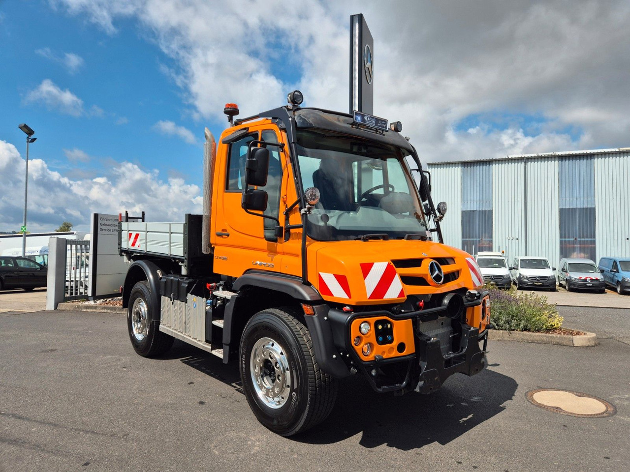 Mercedes-Benz Unimog U435 4x4 Kipper Vario-Pilot Hydrostat - Camion benne: photos 3 Mercedes-Benz Unimog U435 4x4 Kipper Vario-Pilot Hydrostat - Camion benne: photos 3