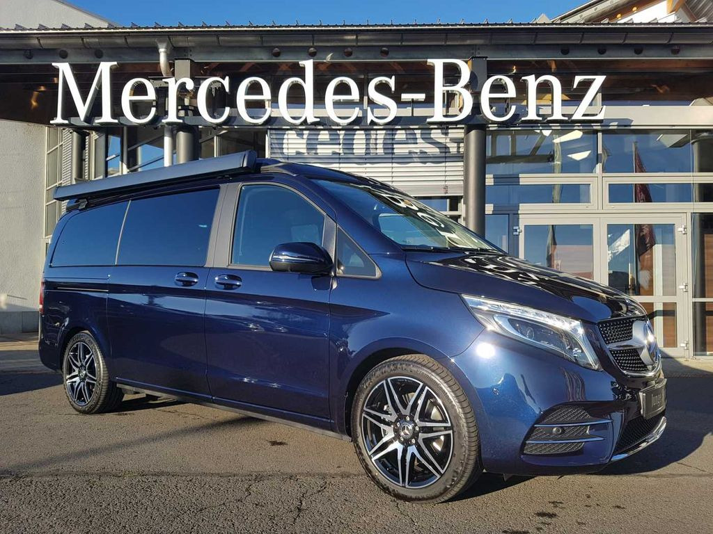 Mercedes-Benz V 300 d Marco Polo AMG Markise AHK2,5 360° MBUX - Minibus, Transport de personnes: photos 1 Mercedes-Benz V 300 d Marco Polo AMG Markise AHK2,5 360° MBUX - Minibus, Transport de personnes: photos 1