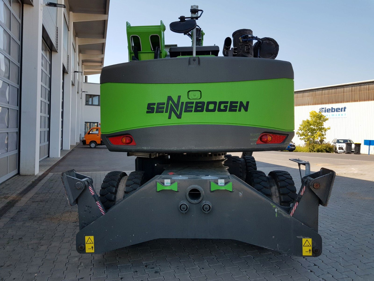 Sennebogen 817E / nur: 1.374h / 2019 / Sortiergreifer - Pelle sur pneus: photos 4 Sennebogen 817E / nur: 1.374h / 2019 / Sortiergreifer - Pelle sur pneus: photos 4