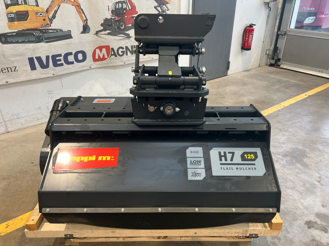 Seppi M. H7 125 Schlegelmulcher / NEU / lagernd - Broyeur à axe horizontal: photos 3 Seppi M. H7 125 Schlegelmulcher / NEU / lagernd - Broyeur à axe horizontal: photos 3