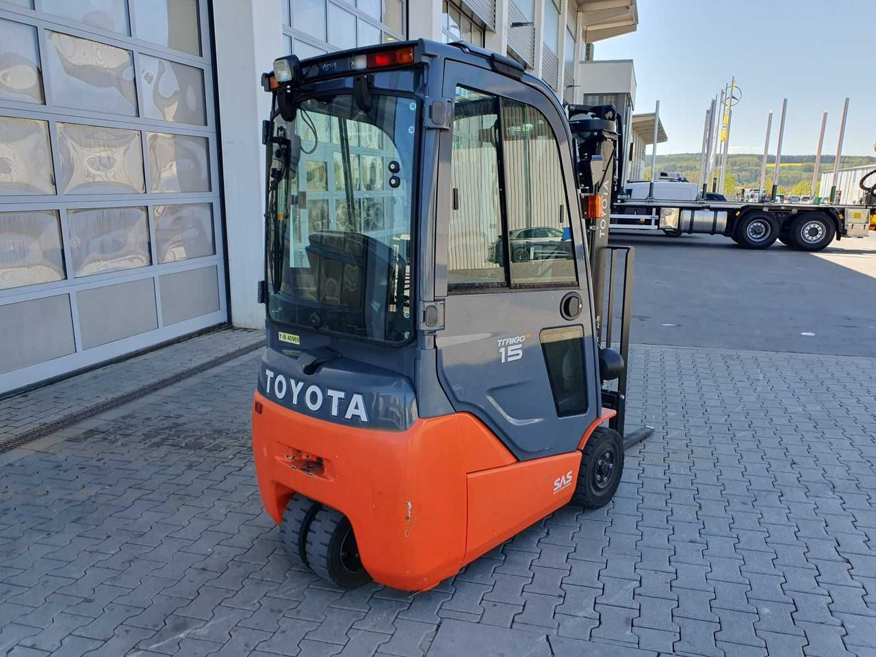 Toyota 8FBET15 / Triplex: 4.30m / nur 3.489h! / 2022 - Chariot élévateur diesel: photos 3 Toyota 8FBET15 / Triplex: 4.30m / nur 3.489h! / 2022 - Chariot élévateur diesel: photos 3