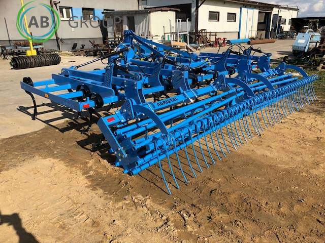 Cultivator and stubble cultivator hydraulically folded 5 m Agristal KUŚ - Bineuse: photos 1 Cultivator and stubble cultivator hydraulically folded 5 m Agristal KUŚ - Bineuse: photos 1