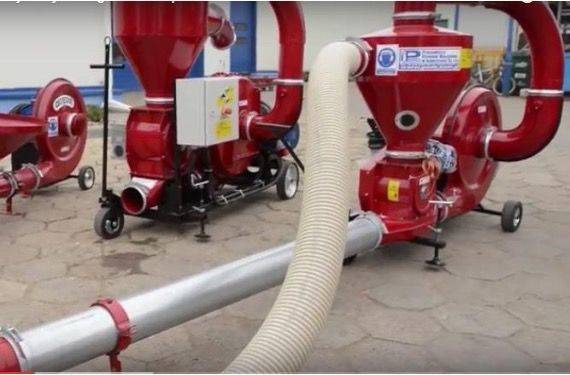 POM Augustów suction and force pneumatic conveyor T207/1 - Équipement de traitement post-récolte: photos 3 POM Augustów suction and force pneumatic conveyor T207/1 - Équipement de traitement post-récolte: photos 3