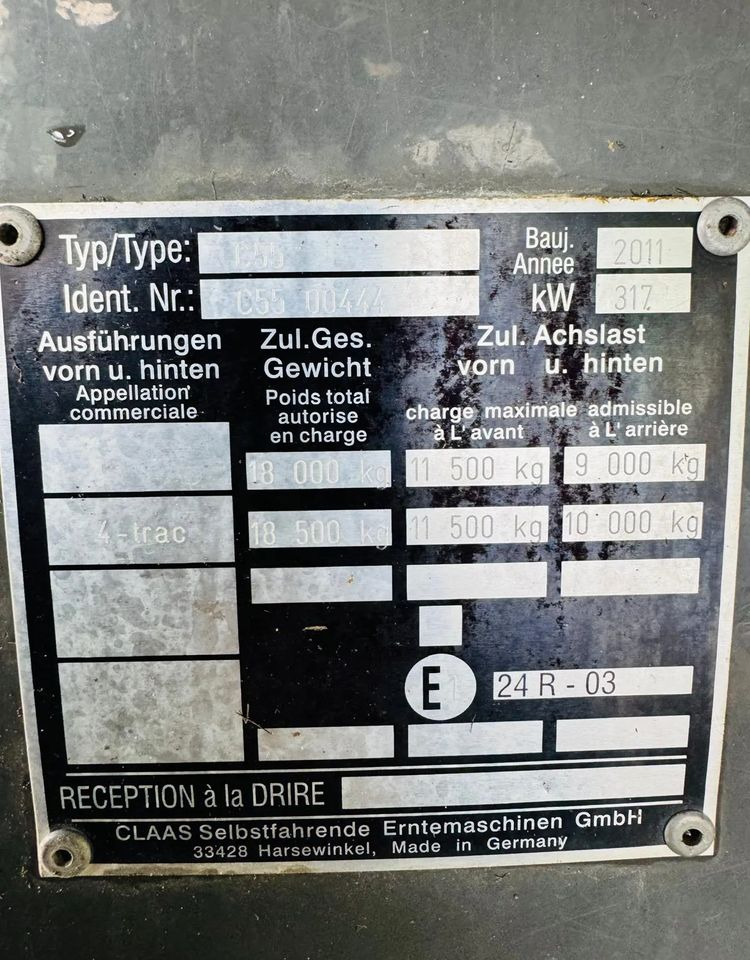 Crédit-bail de Claas LEXION 750 APS HYBRID Claas LEXION 750 APS HYBRID: photos 9 Crédit-bail de Claas LEXION 750 APS HYBRID Claas LEXION 750 APS HYBRID: photos 9