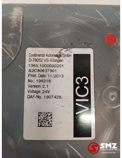 DAF Occ ECU VIC3 regeleenheid DAF - Bloc de gestion pour Camion: photos 5 DAF Occ ECU VIC3 regeleenheid DAF - Bloc de gestion pour Camion: photos 5