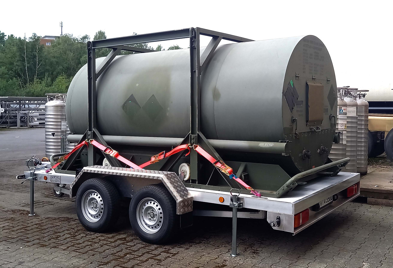 CRYOBASE Gas tank cryogenic trailer used for nitrogen, oxygen, argon - Remorque citerne: photos 3 CRYOBASE Gas tank cryogenic trailer used for nitrogen, oxygen, argon - Remorque citerne: photos 3