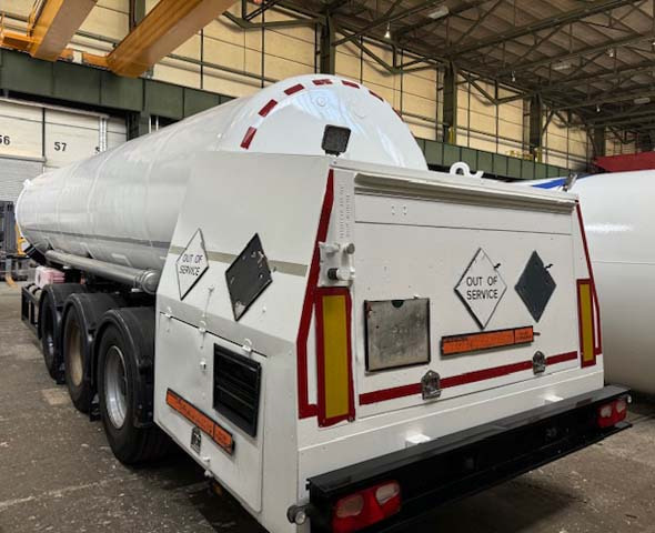 CRYOLOR gas tank semi trailer cryogenic for nitrogen, argon, oxygen, LIN, LOX, LAR. - Semi-remorque citerne: photos 4 CRYOLOR gas tank semi trailer cryogenic for nitrogen, argon, oxygen, LIN, LOX, LAR. - Semi-remorque citerne: photos 4