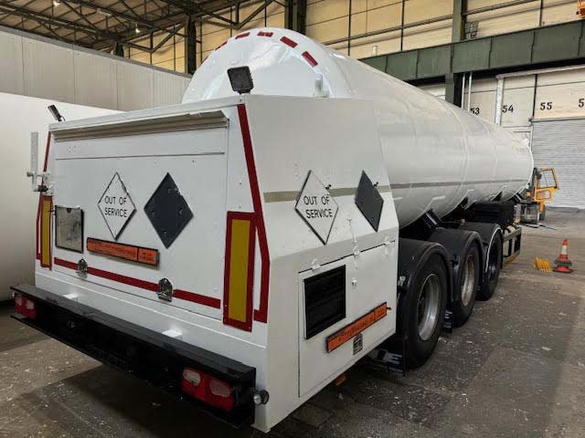 CRYOLOR gas tank semi trailer cryogenic for nitrogen, argon, oxygen, LIN, LOX, LAR. - Semi-remorque citerne: photos 3 CRYOLOR gas tank semi trailer cryogenic for nitrogen, argon, oxygen, LIN, LOX, LAR. - Semi-remorque citerne: photos 3