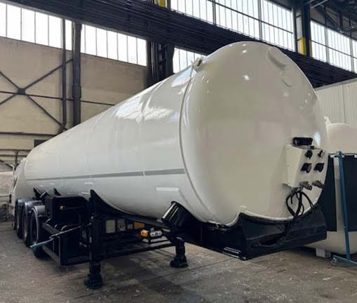 CRYOLOR gas tank semi trailer cryogenic for nitrogen, argon, oxygen, LIN, LOX, LAR. - Semi-remorque citerne: photos 1 CRYOLOR gas tank semi trailer cryogenic for nitrogen, argon, oxygen, LIN, LOX, LAR. - Semi-remorque citerne: photos 1