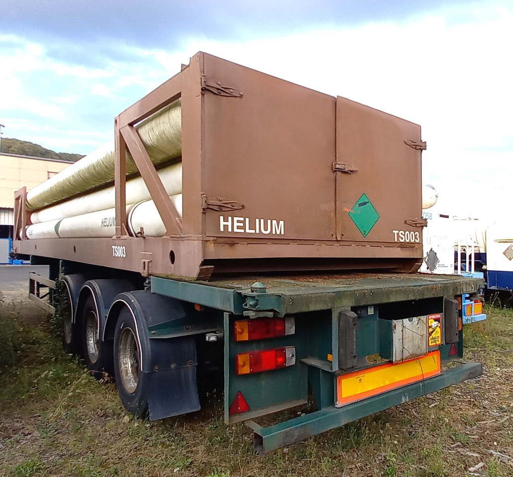 FRUEHAUF Gas, compressed helium, hydrogen, Wasserstoff, 196 bar - Semi-remorque citerne: photos 4 FRUEHAUF Gas, compressed helium, hydrogen, Wasserstoff, 196 bar - Semi-remorque citerne: photos 4