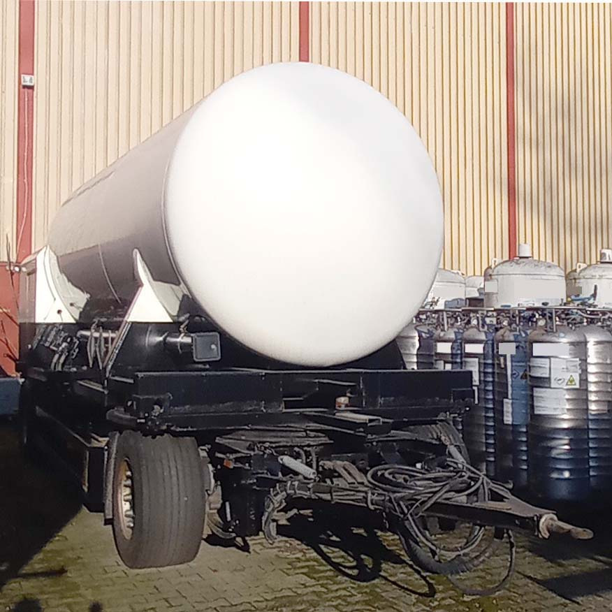 GOFA Tank trailer for oxygen, nitrogen, argon, gas, cryogenic - Semi-remorque citerne: photos 1 GOFA Tank trailer for oxygen, nitrogen, argon, gas, cryogenic - Semi-remorque citerne: photos 1