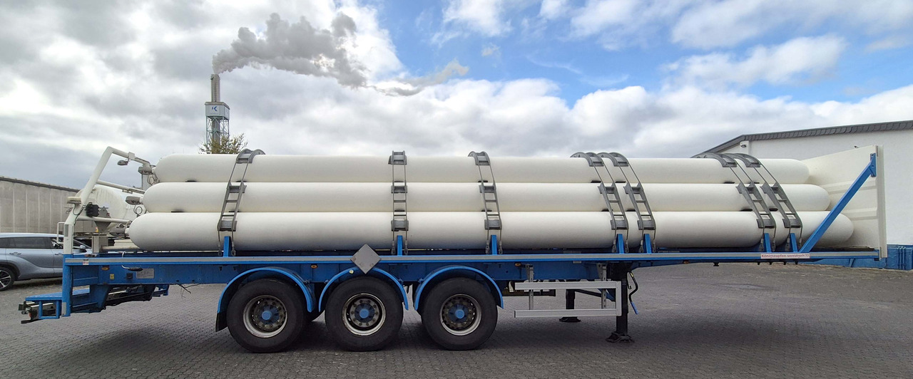 MAFA Gas tank tube semi-trailer used for compressed helium, hydrogen, Wasserstoff,  methane, CNG - Semi-remorque citerne: photos 5 MAFA Gas tank tube semi-trailer used for compressed helium, hydrogen, Wasserstoff,  methane, CNG - Semi-remorque citerne: photos 5
