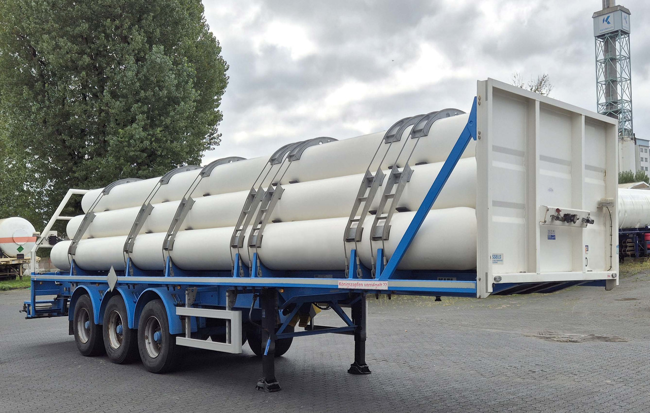 MAFA Gas tank tube semi-trailer used for compressed helium, hydrogen, Wasserstoff,  methane, CNG - Semi-remorque citerne: photos 1 MAFA Gas tank tube semi-trailer used for compressed helium, hydrogen, Wasserstoff,  methane, CNG - Semi-remorque citerne: photos 1