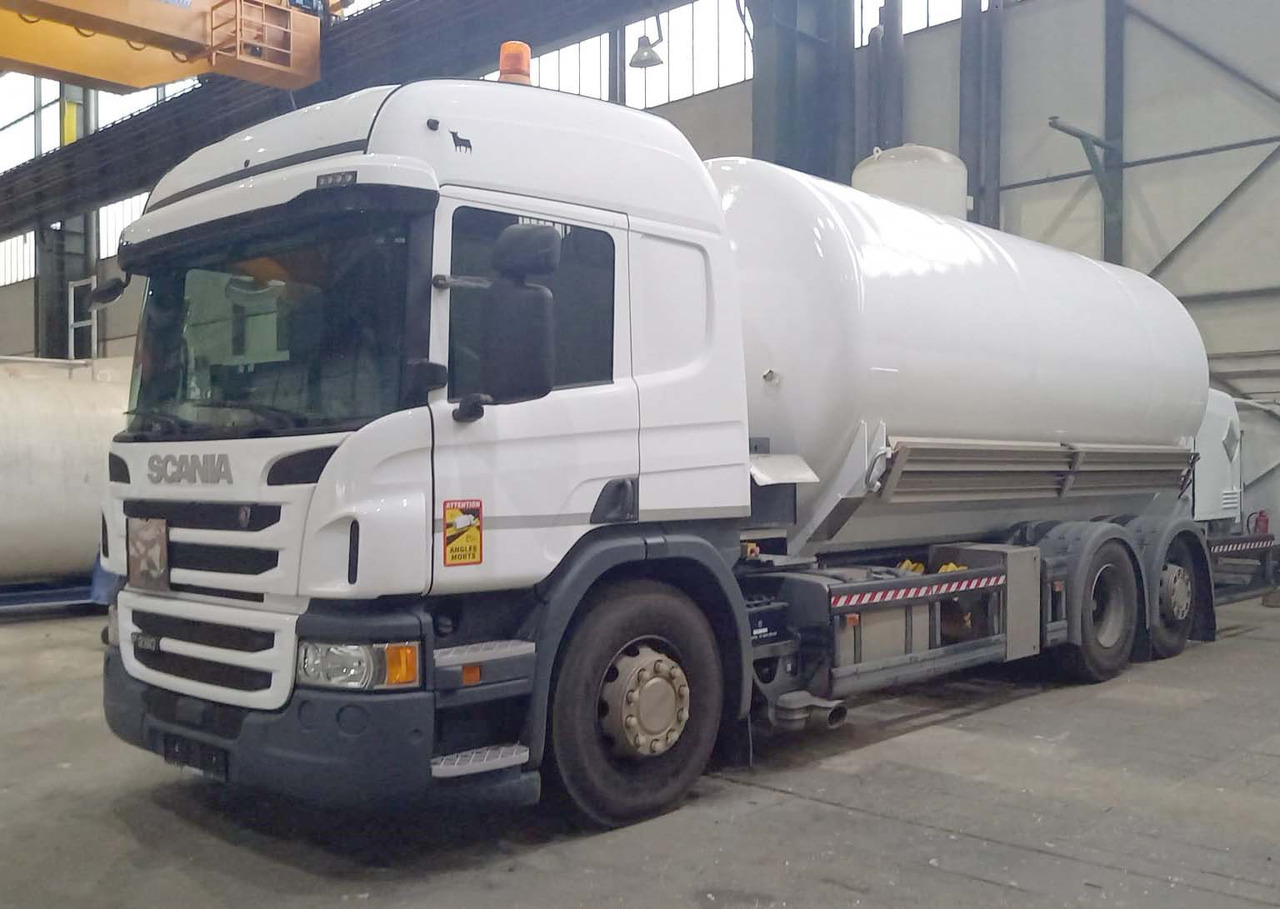 SCANIA Gas tank truck Orca cryogenic used for nitrogen and argon - Camion citerne: photos 3 SCANIA Gas tank truck Orca cryogenic used for nitrogen and argon - Camion citerne: photos 3