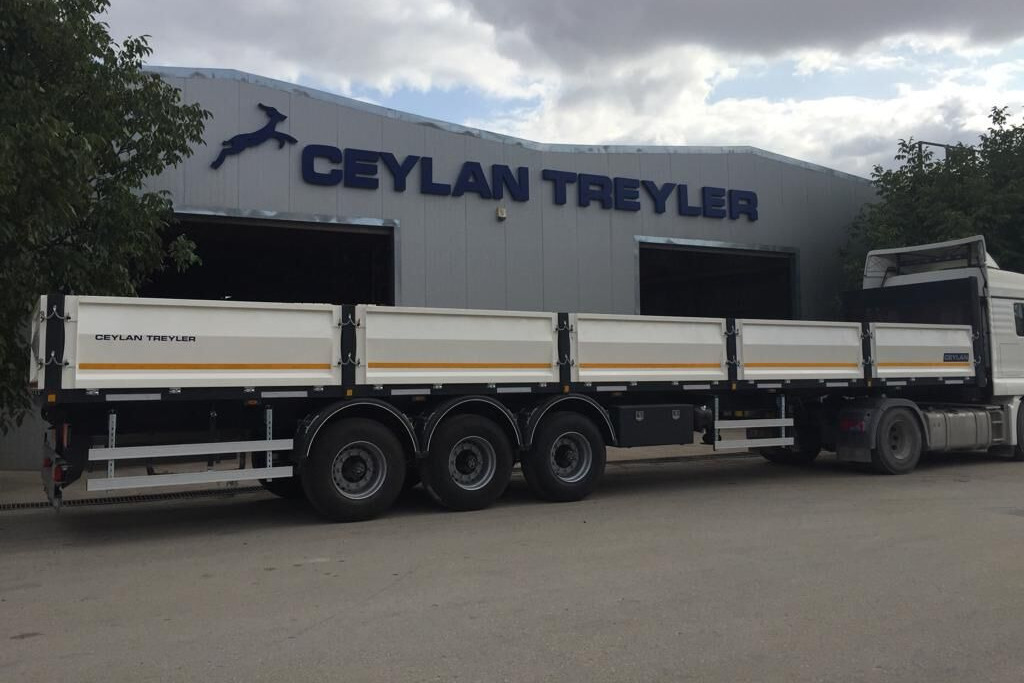 CEYLAN 3 AXLES FLATBED&PLATFORM WITH SIDE COVER - Semi-remorque plateau: photos 3 CEYLAN 3 AXLES FLATBED&PLATFORM WITH SIDE COVER - Semi-remorque plateau: photos 3