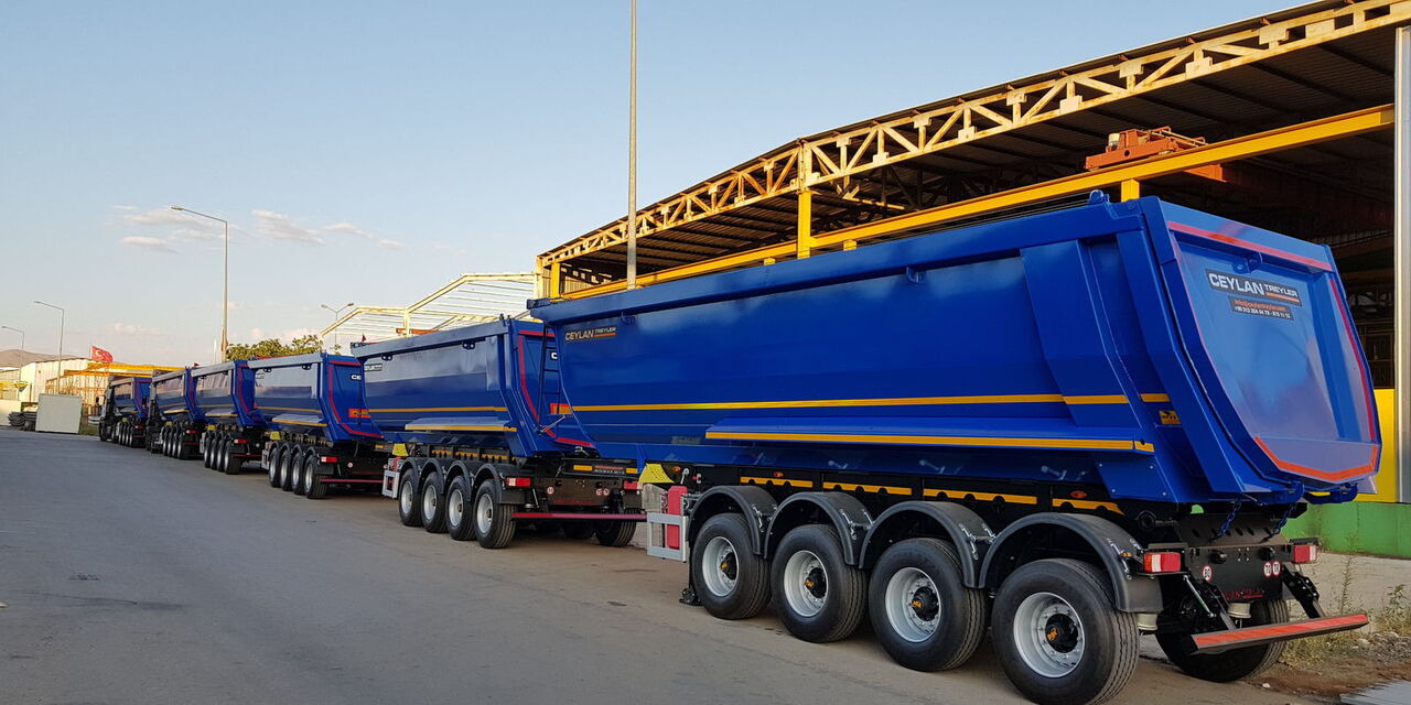 CEYLAN 35-40 M3 4 AXLE TIPPER - Semi-remorque benne: photos 3 CEYLAN 35-40 M3 4 AXLE TIPPER - Semi-remorque benne: photos 3