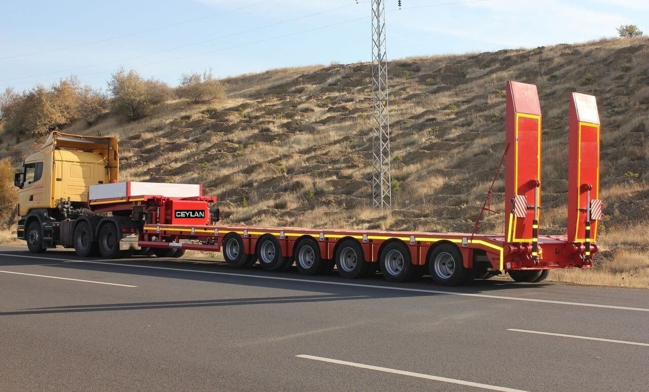 CEYLAN 6 AXLES STANDART & EXTENDABLE LOWBED - Semi-remorque surbaissé: photos 4 CEYLAN 6 AXLES STANDART & EXTENDABLE LOWBED - Semi-remorque surbaissé: photos 4