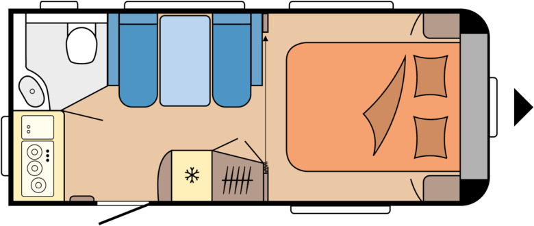 DE LUXE 460 SFf - Caravane: photos 1 DE LUXE 460 SFf - Caravane: photos 1