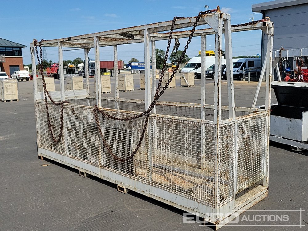 13' x 4' Man Basket to suit Crane/Forks - Matériel de chantier: photos 1 13' x 4' Man Basket to suit Crane/Forks - Matériel de chantier: photos 1