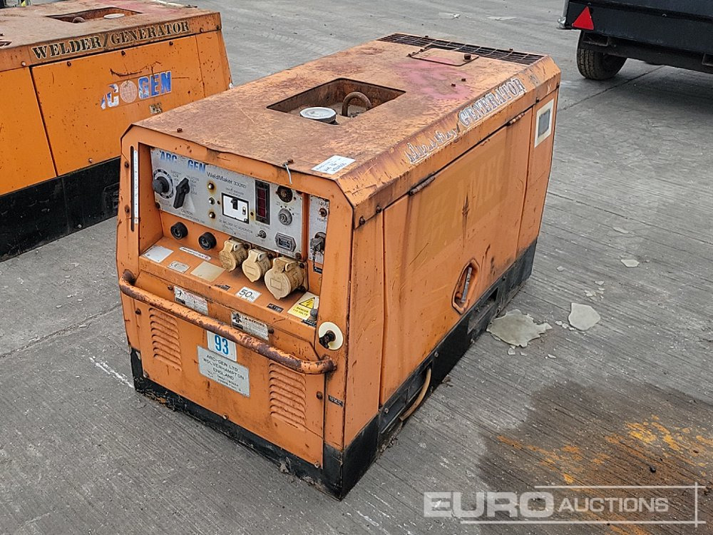 1996 Arc Gen WELDMAKER 300SSD - Groupe électrogène: photos 1 1996 Arc Gen WELDMAKER 300SSD - Groupe électrogène: photos 1