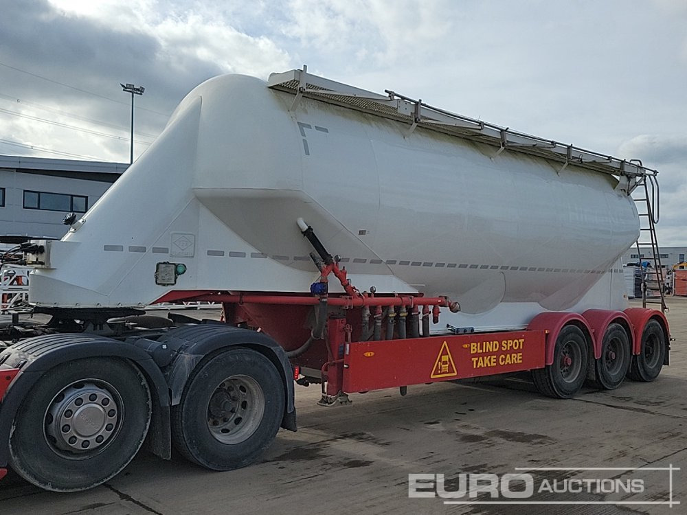 2003 Feldbinder Tri Axle Tanker Trailer - Semi-remorque citerne: photos 1 2003 Feldbinder Tri Axle Tanker Trailer - Semi-remorque citerne: photos 1