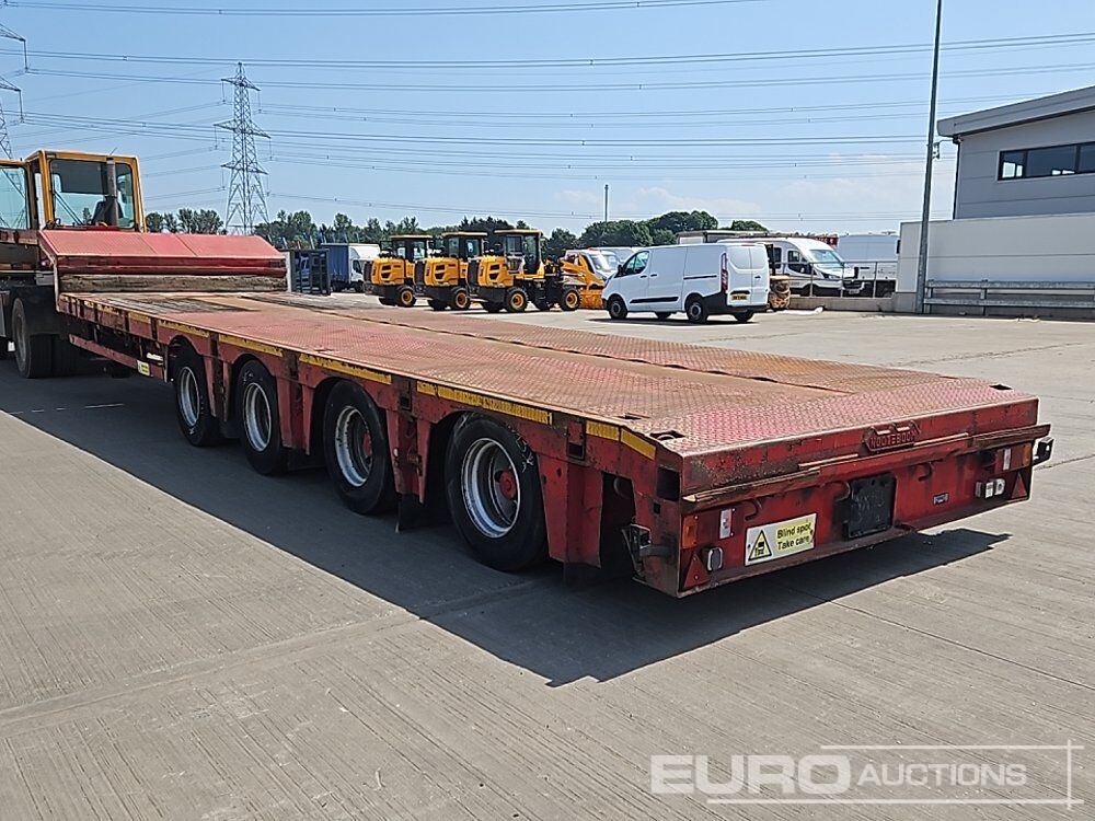 2003 Nooteboom 4 Axle Extendable Step Frame Low Loader Trailer, Outriggers, Rear Steer - Semi-remorque surbaissé: photos 3 2003 Nooteboom 4 Axle Extendable Step Frame Low Loader Trailer, Outriggers, Rear Steer - Semi-remorque surbaissé: photos 3